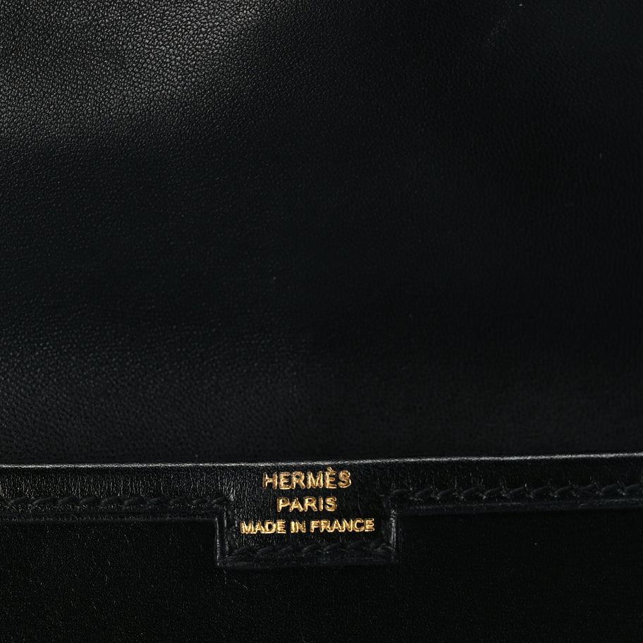 Hermes Box Mini Jige 20 Clutch  Black Image 5