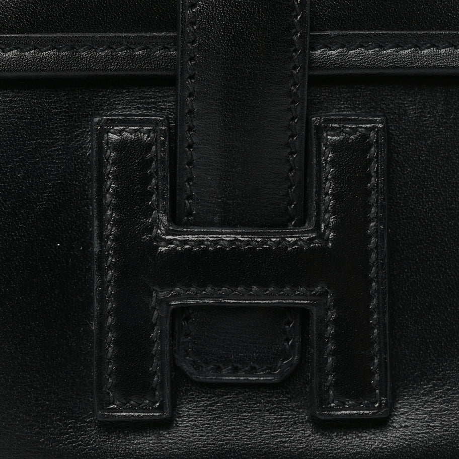 Hermes Box Mini Jige 20 Clutch  Black Image 7