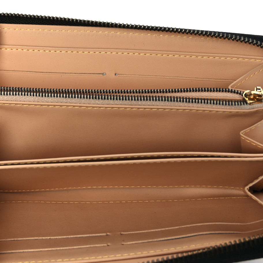 Louis Vuitton Monogram Multicolour Zippy Wallet Black Image 5