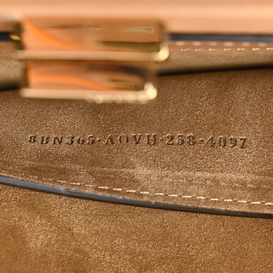 Fendi Vitello Small Soft Peekaboo Cappuccino Image 6