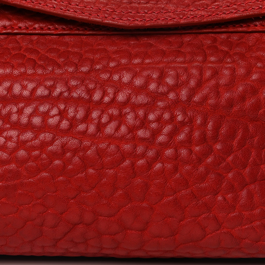 Mulberry Shrunken Calfskin Medium Alexa Poppy Red Image 6