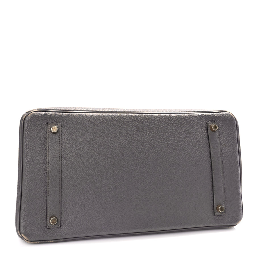 Hermes Togo Birkin 35 Etain Image 3