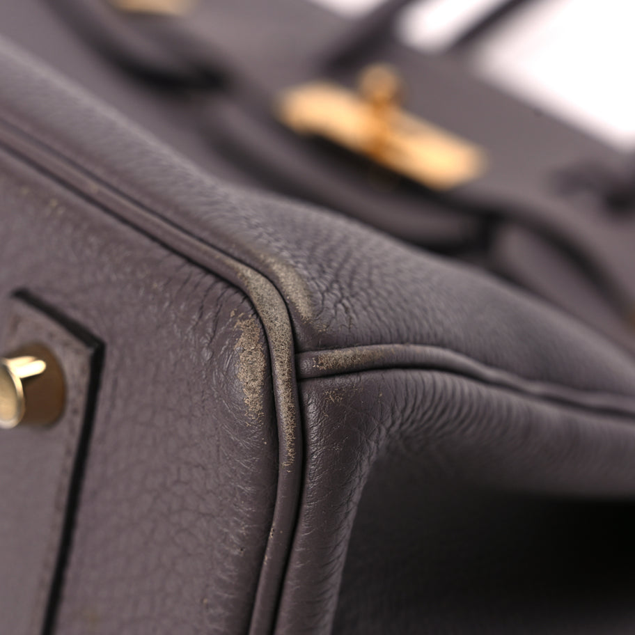 Hermes Togo Birkin 35 Etain Image 11