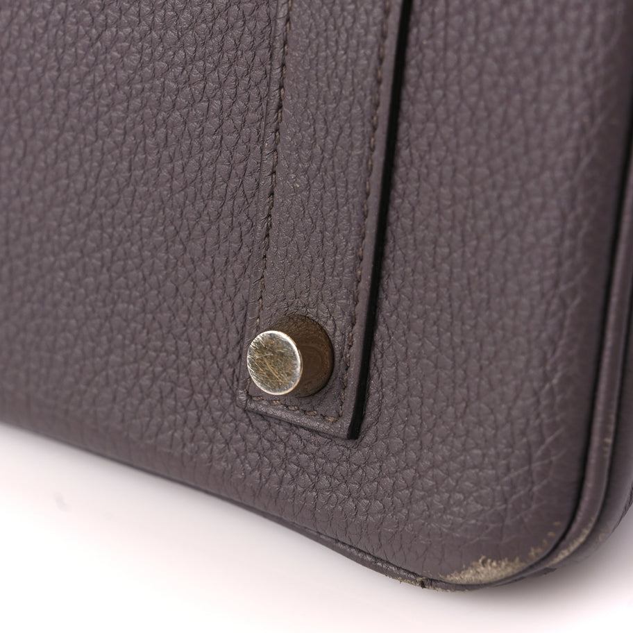 Hermes Togo Birkin 35 Etain Image 14