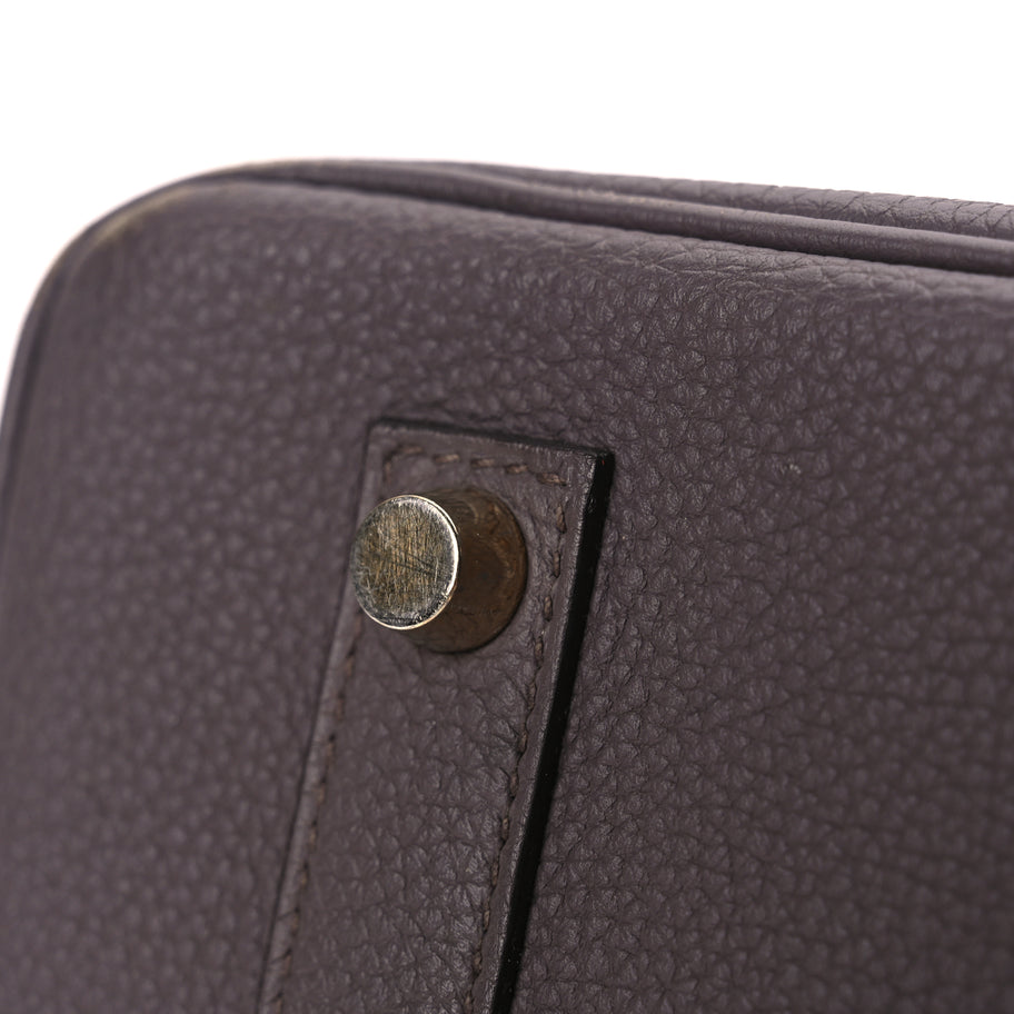 Hermes Togo Birkin 35 Etain Image 17