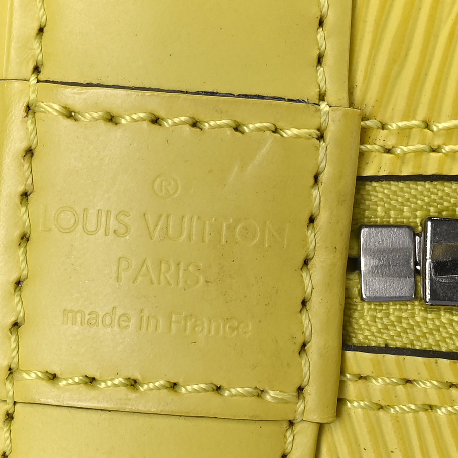 Louis Vuitton Epi Alma MM Pistache Image 4