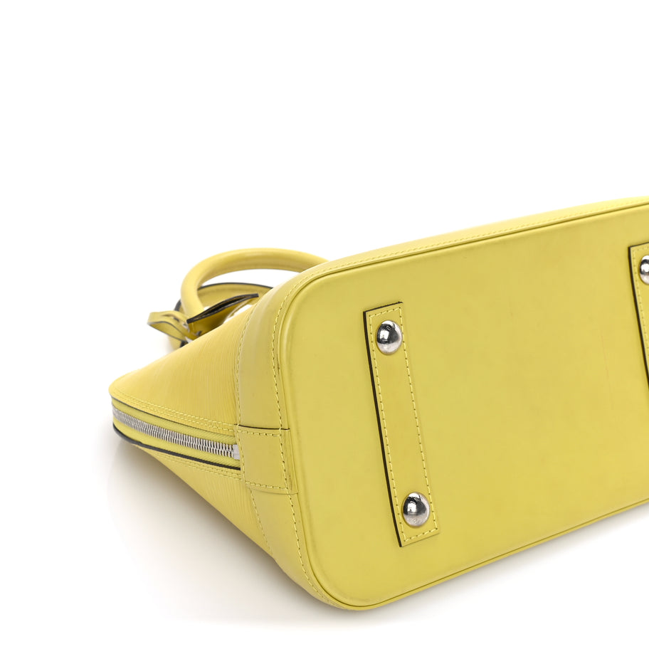 Louis Vuitton Epi Alma MM Pistache Image 7