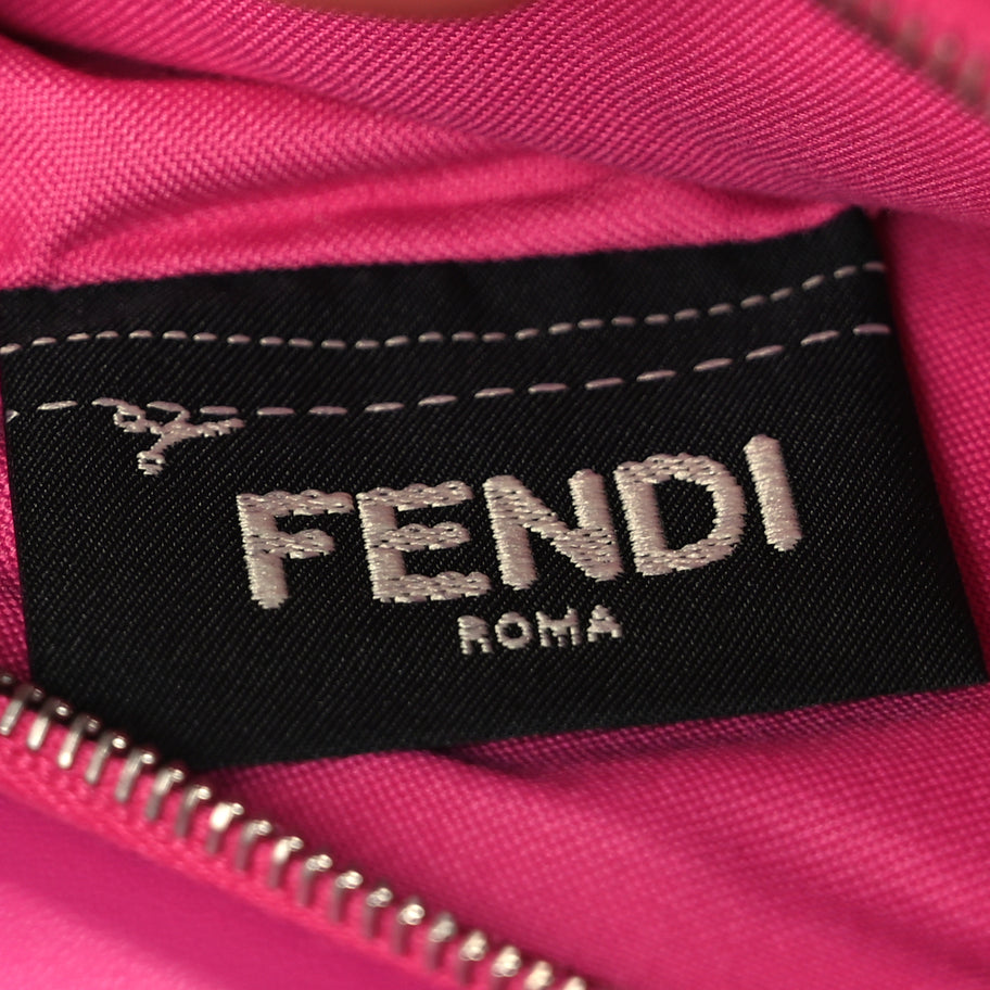 Fendi Vitello Liberty Lucido F is Fendi Wallet on Chain Fuschia Image 5