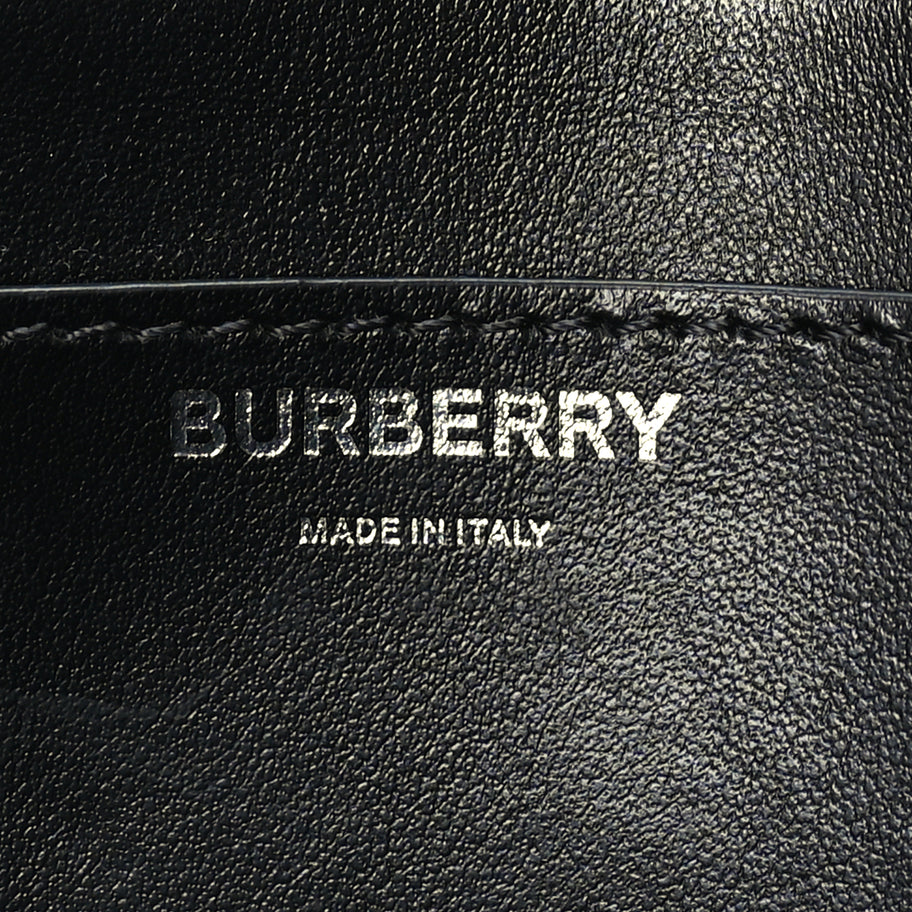 Burberry Denim Quilted Lola Clutch Blue Image 5