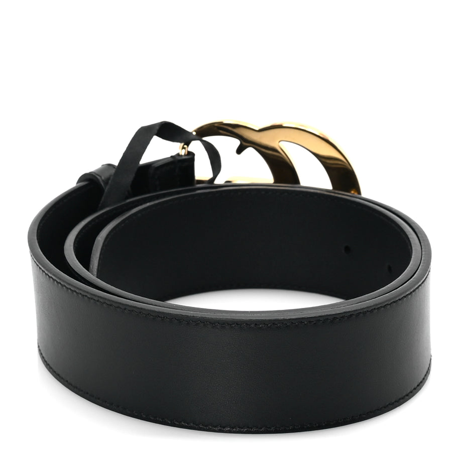 Gucci Calfskin Double G 40mm Belt 75 30 Black Image 2