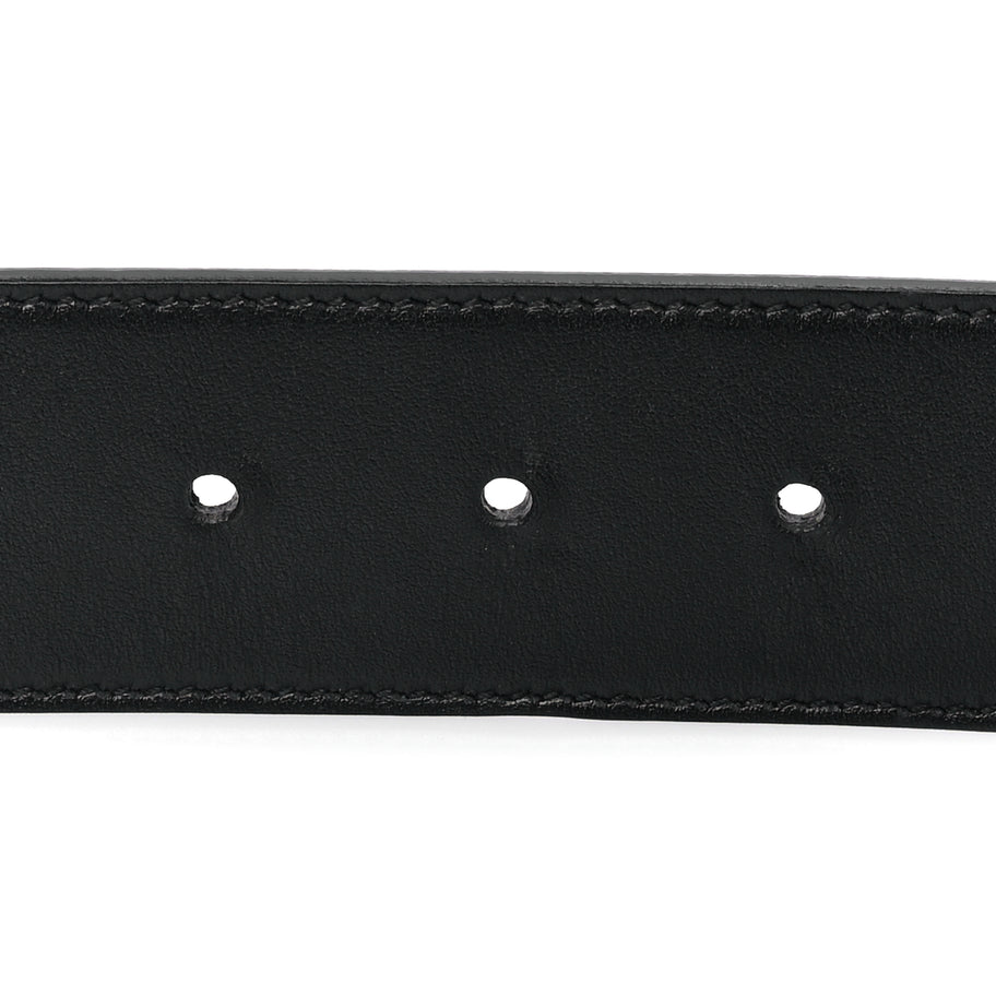 Gucci Calfskin Double G 40mm Belt 75 30 Black Image 3