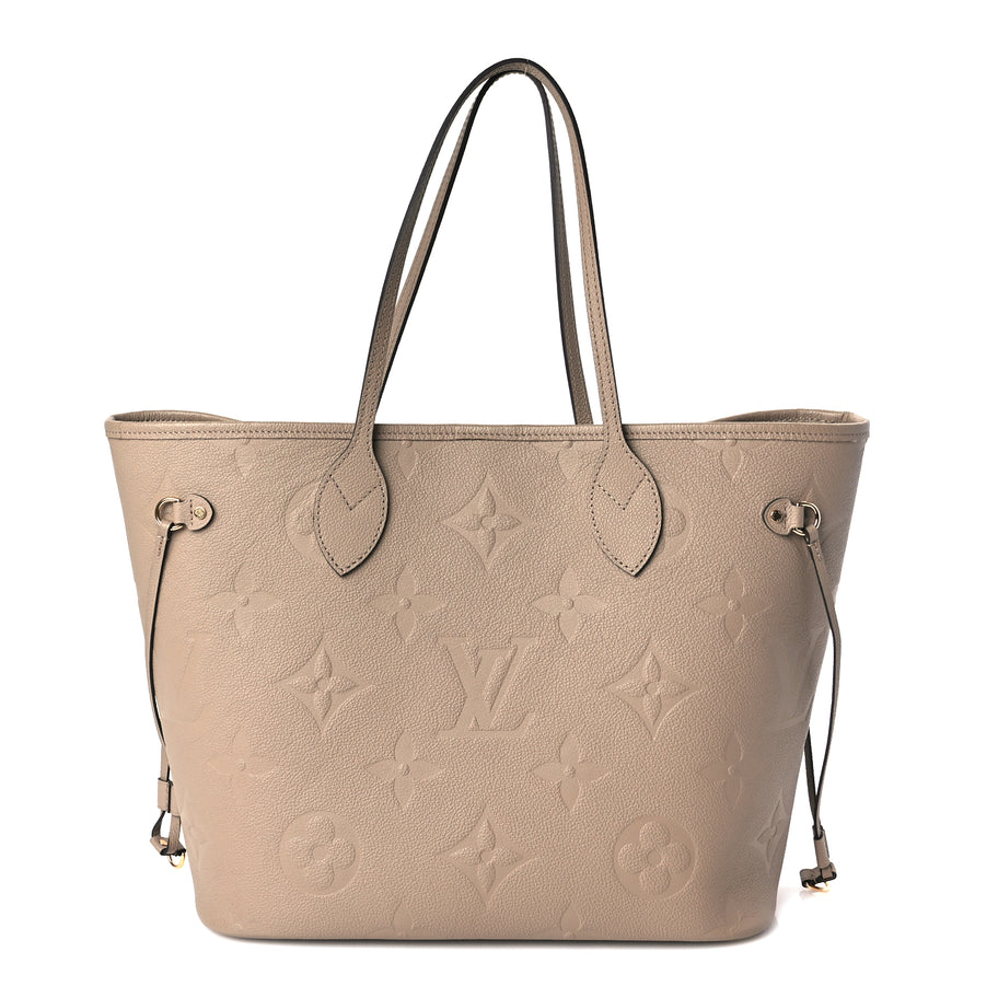 Louis Vuitton Empreinte Monogram Giant Neverfull MM Tourterelle Image 1