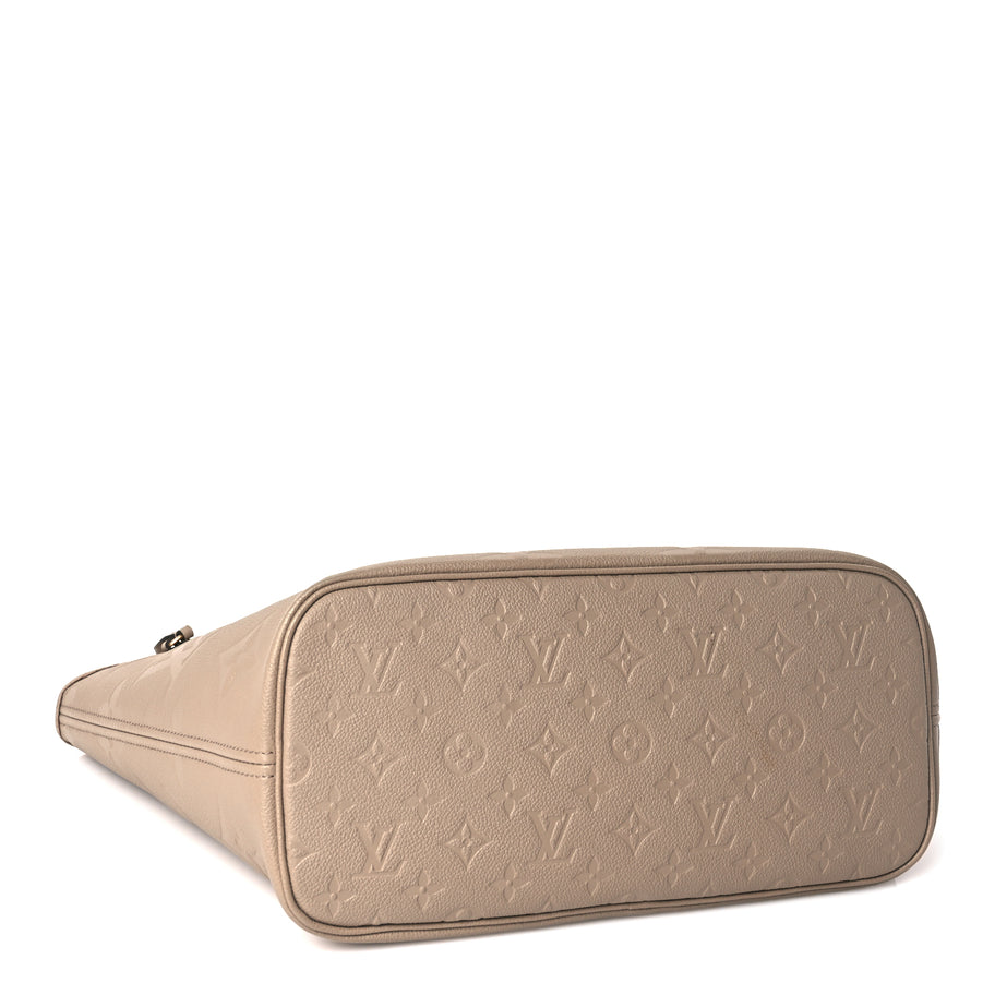 Louis Vuitton Empreinte Monogram Giant Neverfull MM Tourterelle Image 3