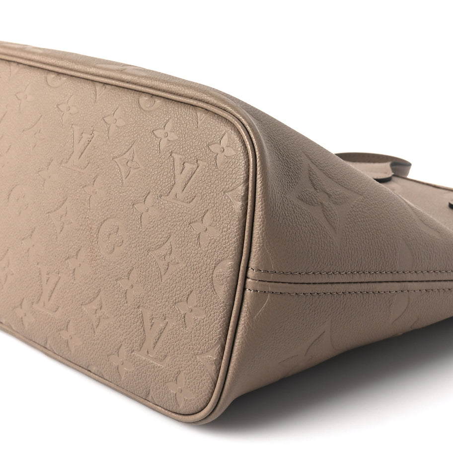 Louis Vuitton Empreinte Monogram Giant Neverfull MM Tourterelle Image 8