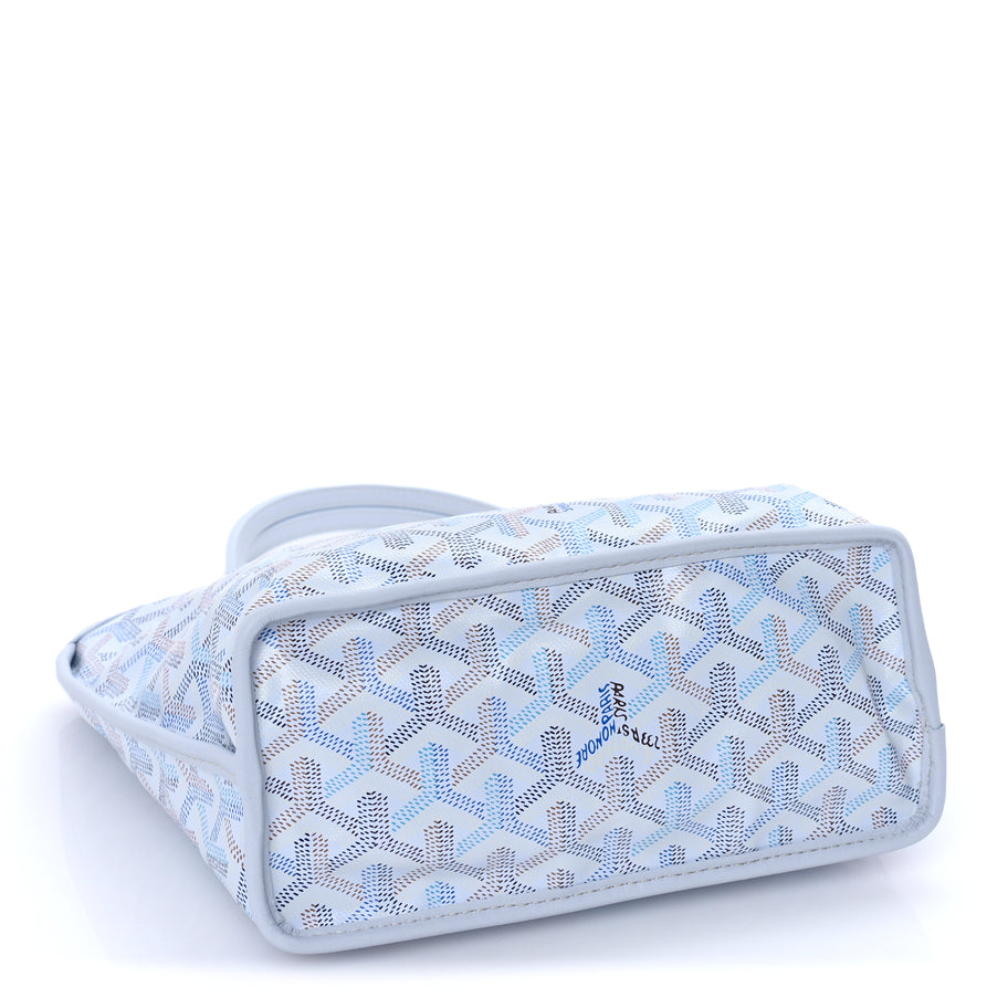 Goyard Goyardine Reversible Mini Anjou Polar Blue Image 4