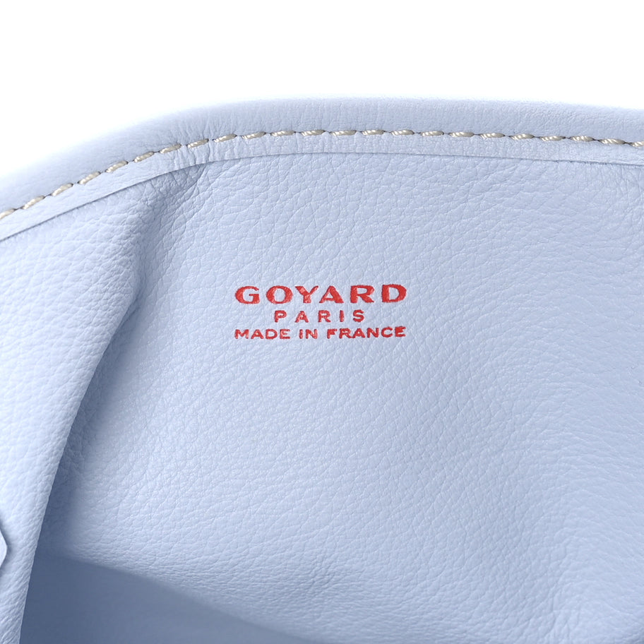 Goyard Goyardine Reversible Mini Anjou Polar Blue Image 6