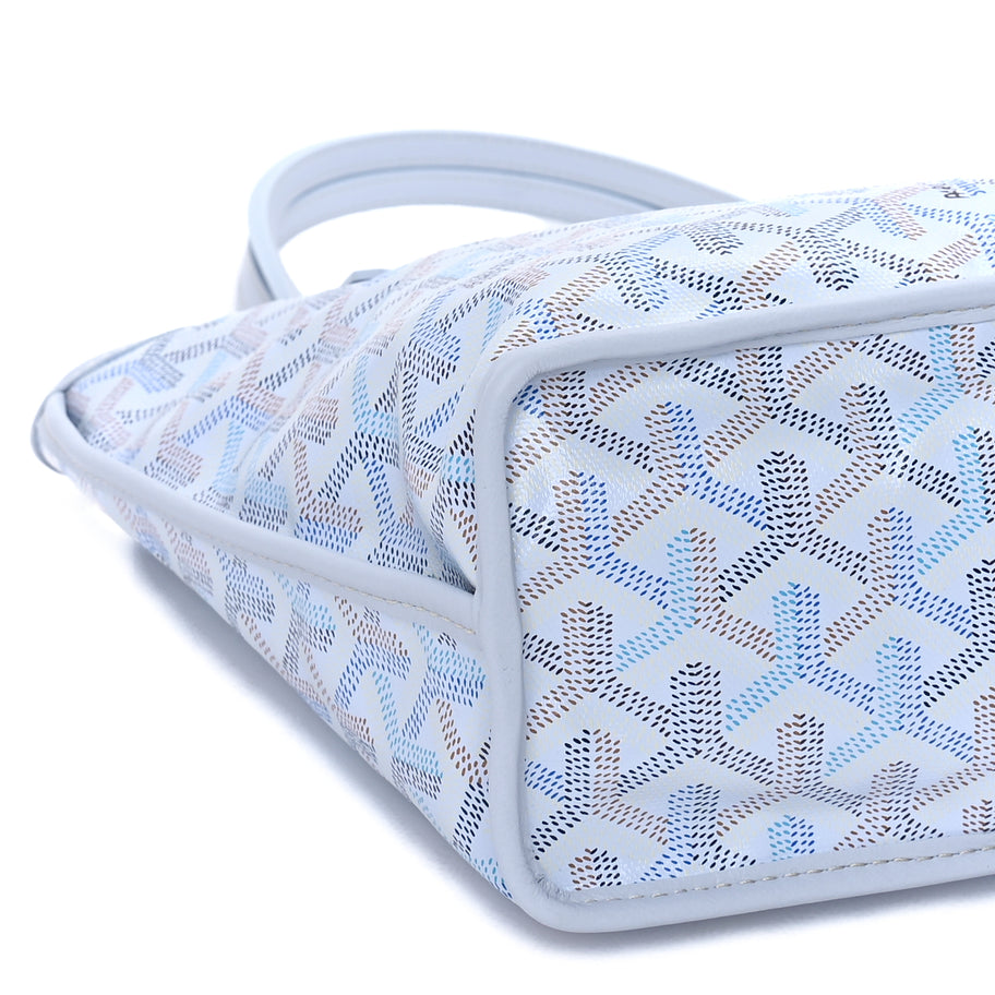 Goyard Goyardine Reversible Mini Anjou Polar Blue Image 8