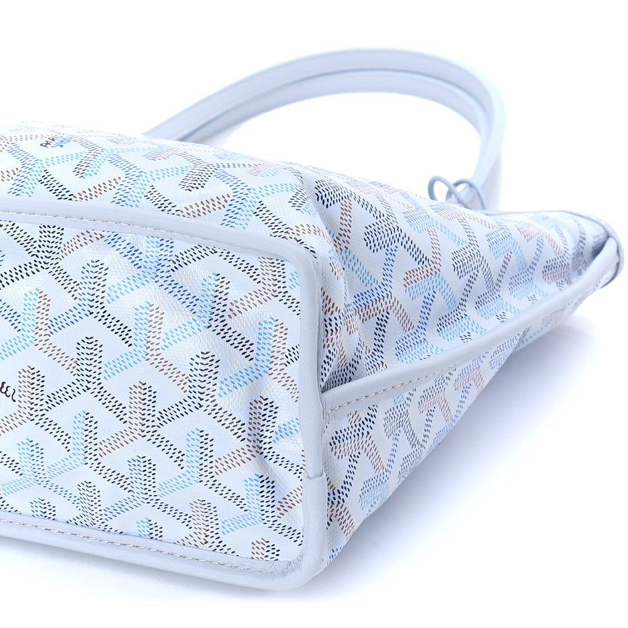 Goyard Goyardine Reversible Mini Anjou Polar Blue Image 9