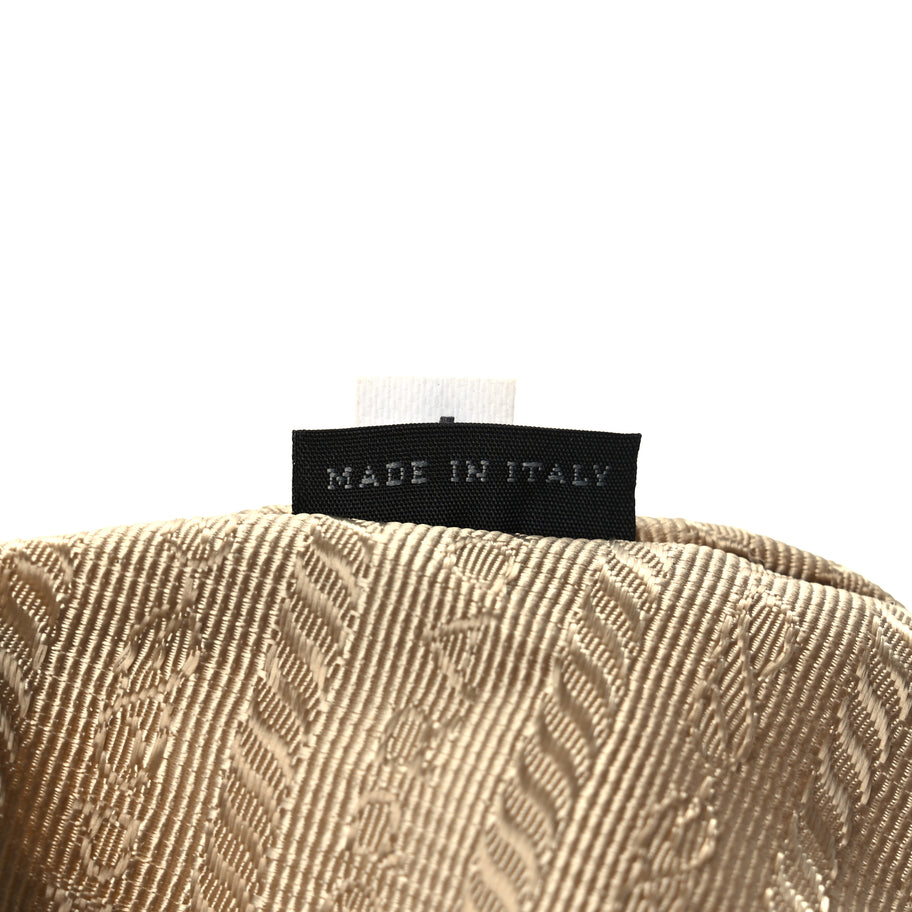 Prada Vitello Shine Mordore Wristlet Clutch Giunco Image 7