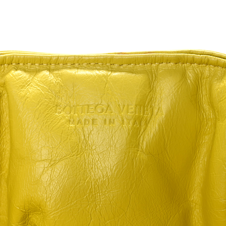 Bottega Veneta Calfskin Maxi Intrecciato Puffy Chain Tote Bag Yellow Image 6