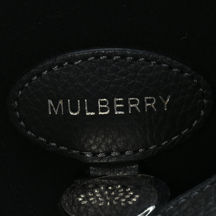 Mulberry Classic Grain Bayswater Mole Grey Image 5