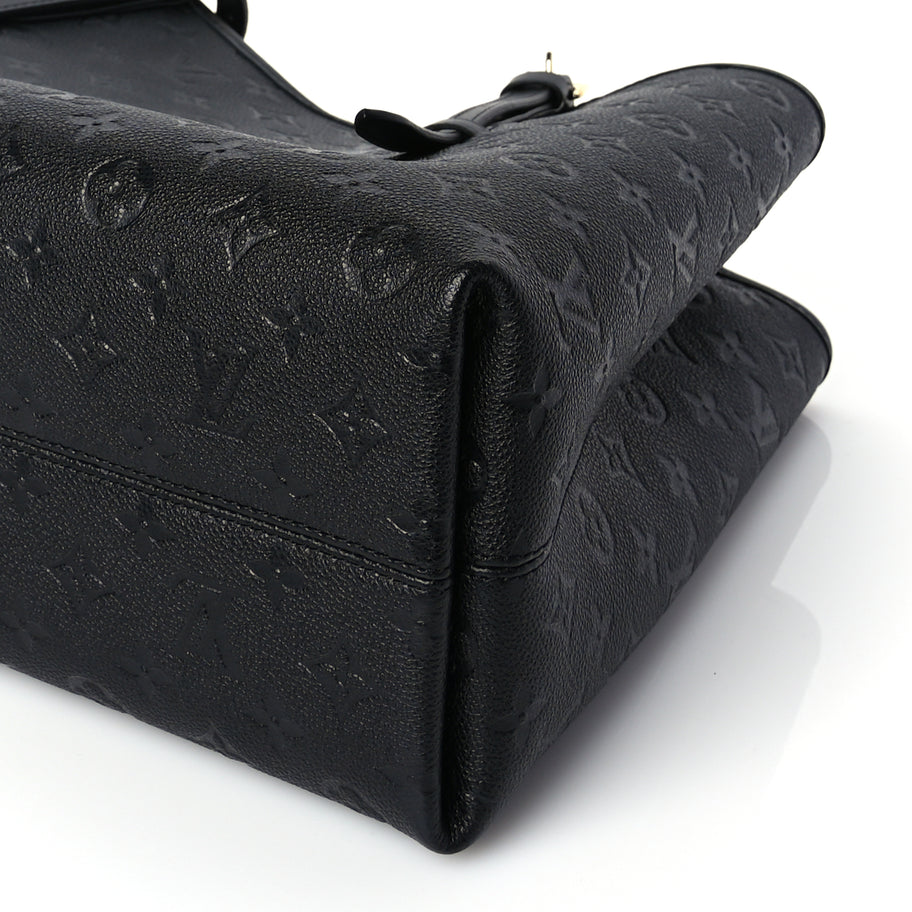 Louis Vuitton Empreinte Babylone Tote MM Black Image 8