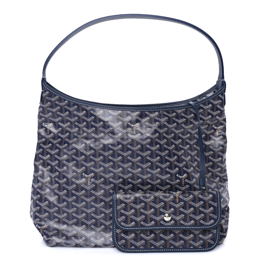 Goyard Goyard Goyardine Boheme Hobo  Navy Blue Image 1