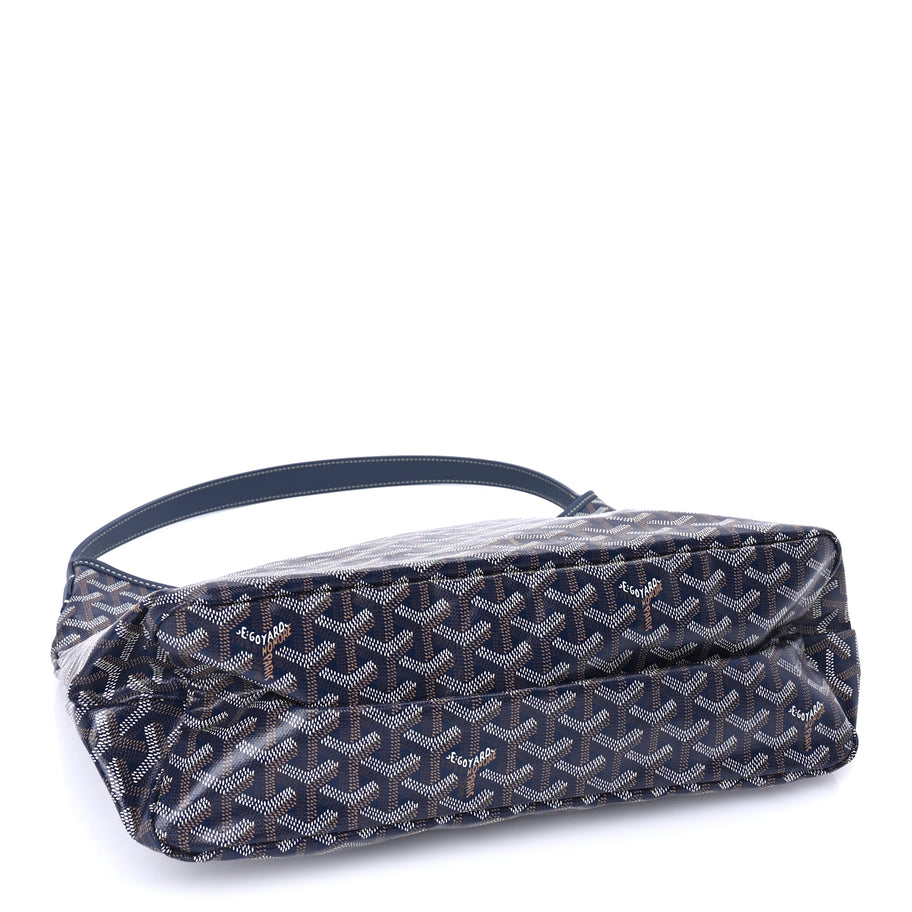 Goyard Goyard Goyardine Boheme Hobo  Navy Blue Image 4