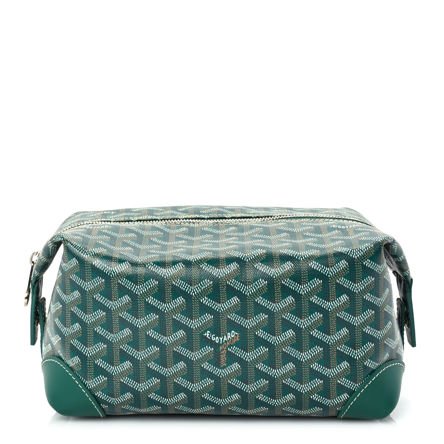Goyard Goyardine Boeing 25 Trousse de Toilette Green Image 1
