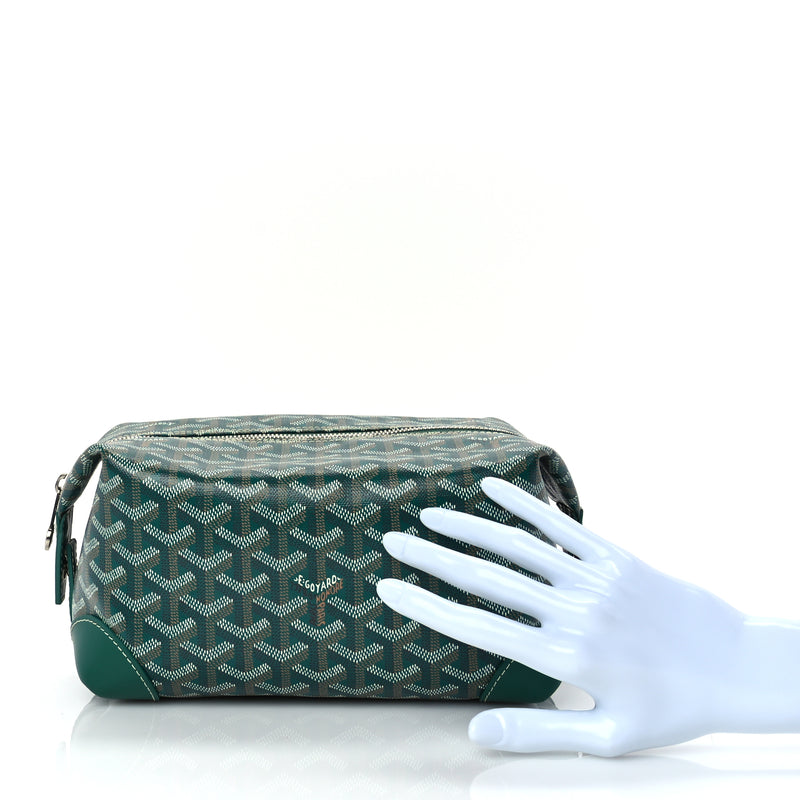  Goyard Goyardine Boeing 25 Trousse de Toilette Green