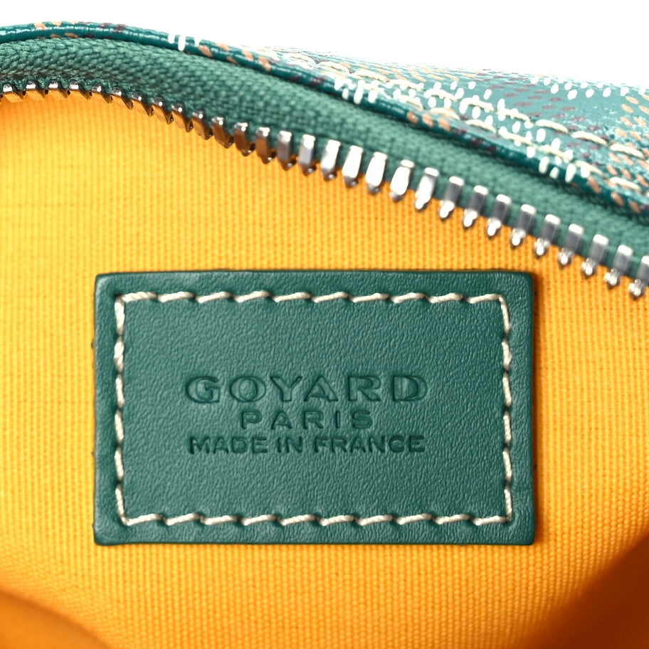 Goyard Goyardine Boeing 25 Trousse de Toilette Green Image 6