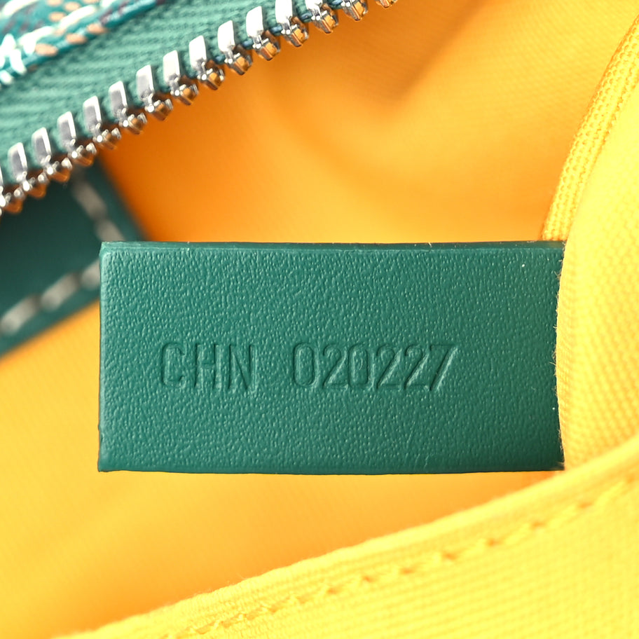 Goyard Goyardine Boeing 25 Trousse de Toilette Green Image 7