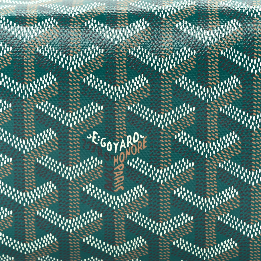 Goyard Goyardine Boeing 25 Trousse de Toilette Green Image 8