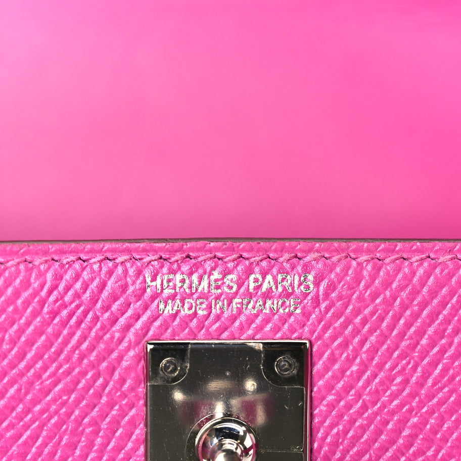 Hermes Epsom Mini Kelly Sellier 20 Magnolia Image 5