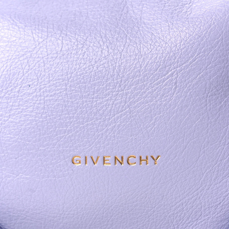 Givenchy Shiny Calfskin Medium Voyou Bag Lavender Image 7