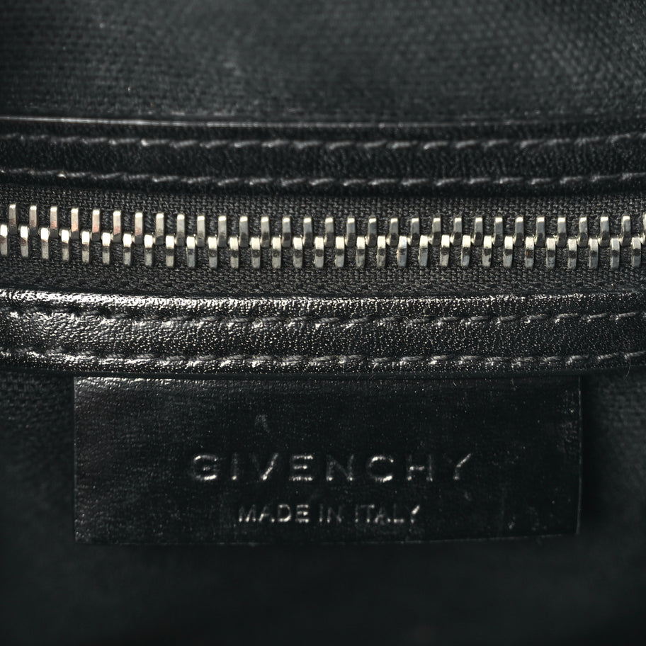 Givenchy Shiny Lord Calfskin Mini Antigona Black Image 5