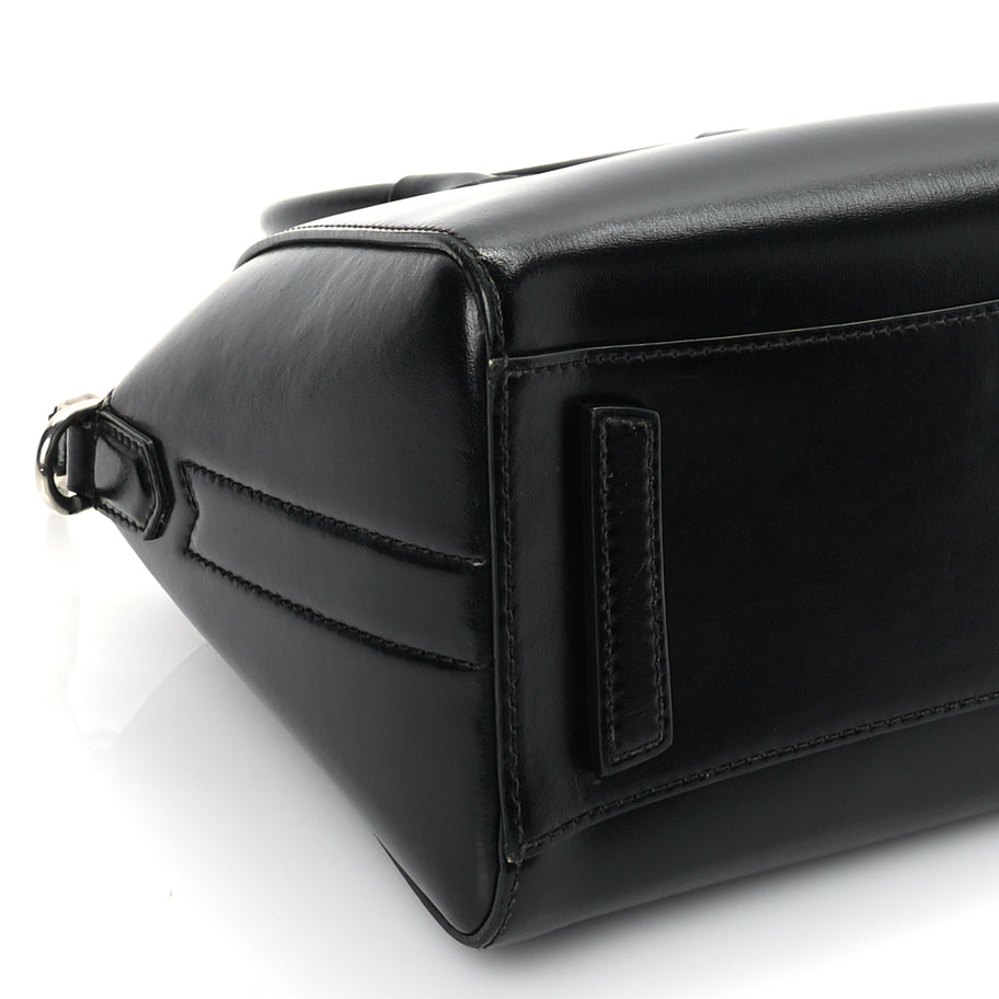 Givenchy Shiny Lord Calfskin Mini Antigona Black Image 7