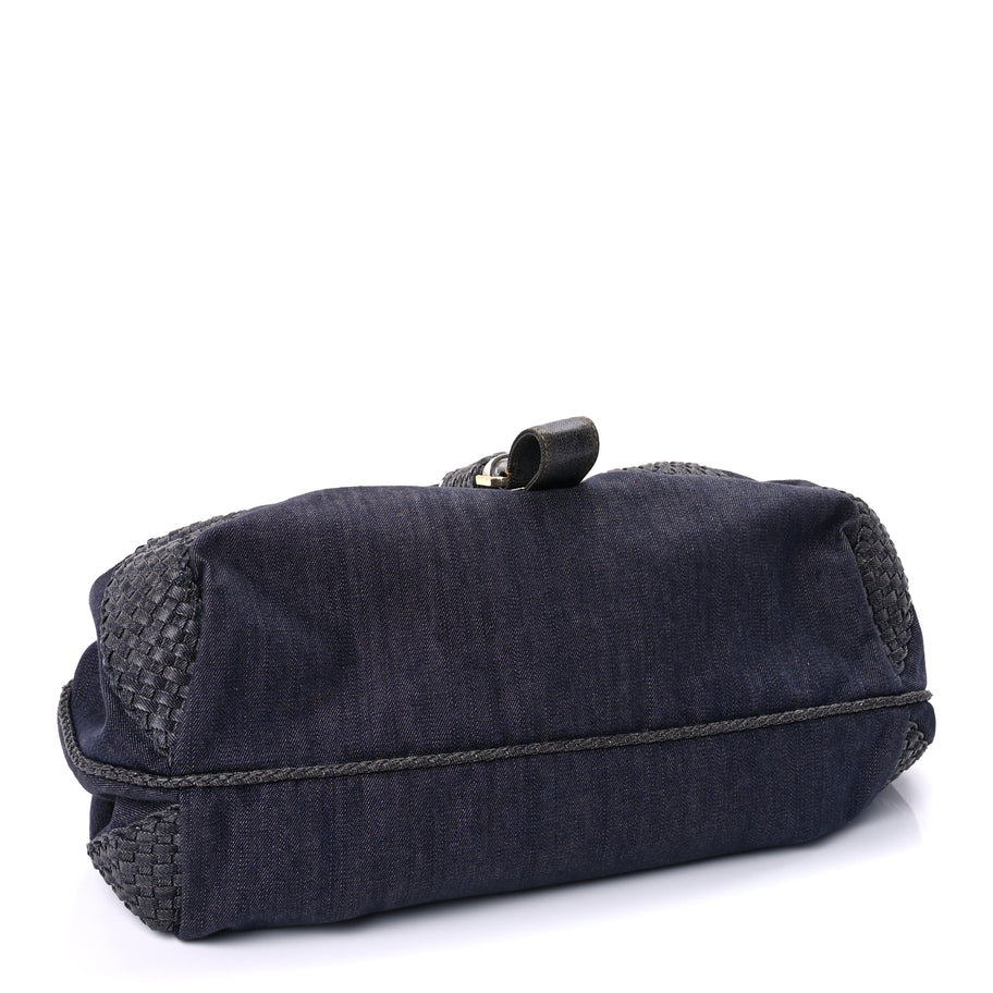 Fendi Denim Spalmati Woven Spy Blue Image 3