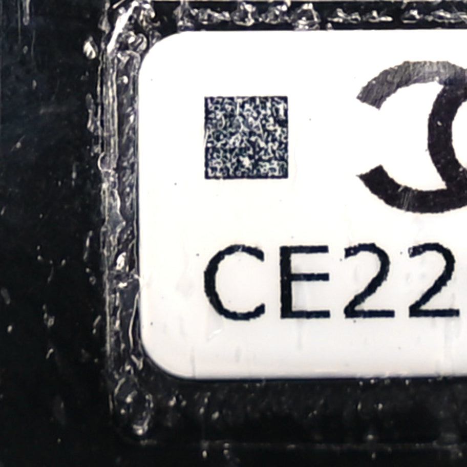 Chanel Shiny Aged Calfskin Quilted Mini Nano Kelly Shopper Black Image 5