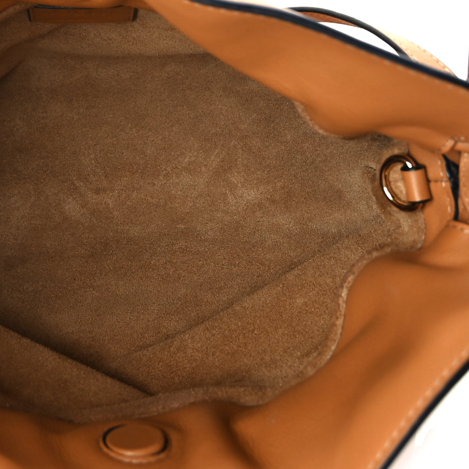 Loewe Calfskin Mini Flamenco Knot Clutch Warm Desert Image 4