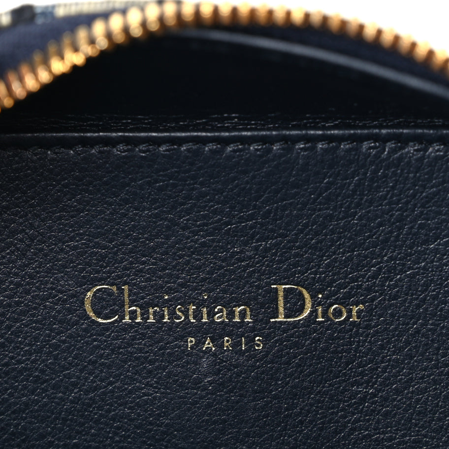 Christian Dior Oblique CD Signature Oval Crossbody Camera Bag Blue Multicolor Blue Multicolor Image 5