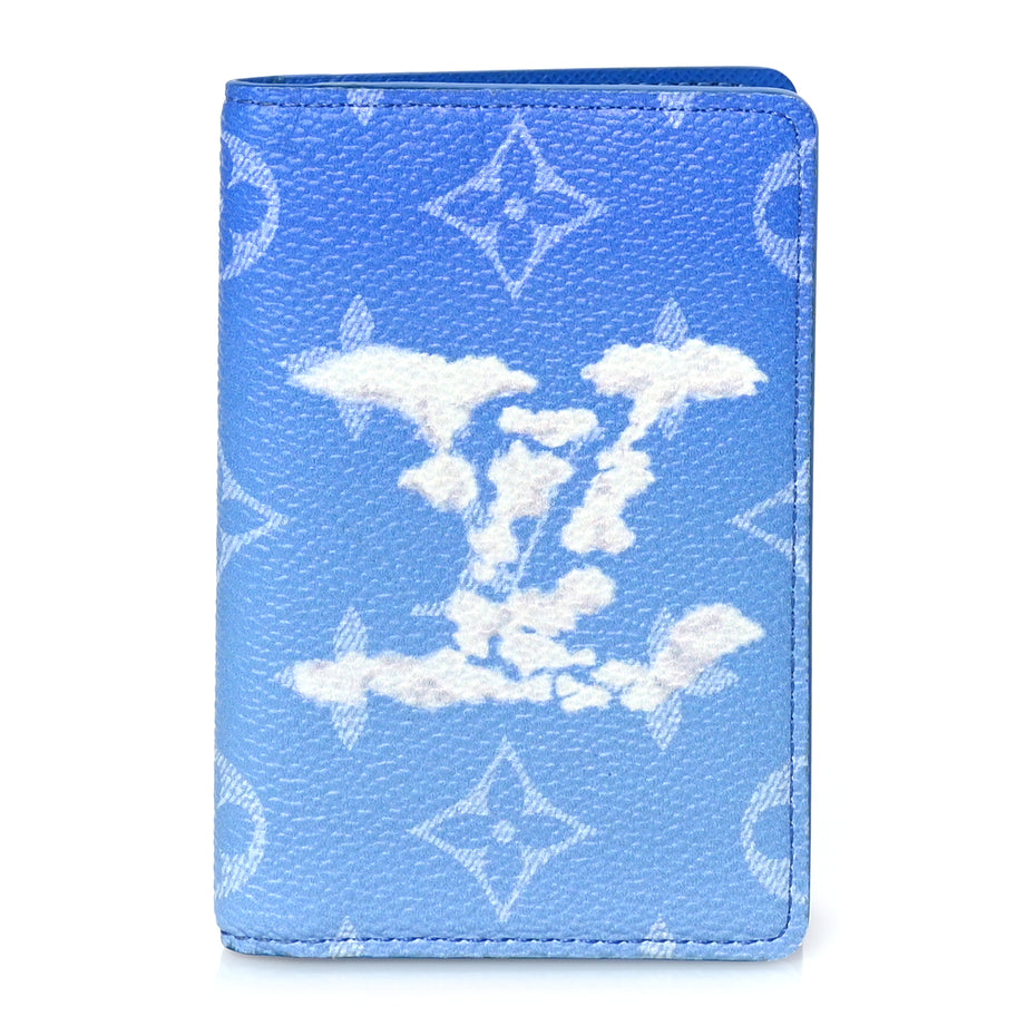 Louis Vuitton Monogram Clouds Pocket Organizer Blue Image 1