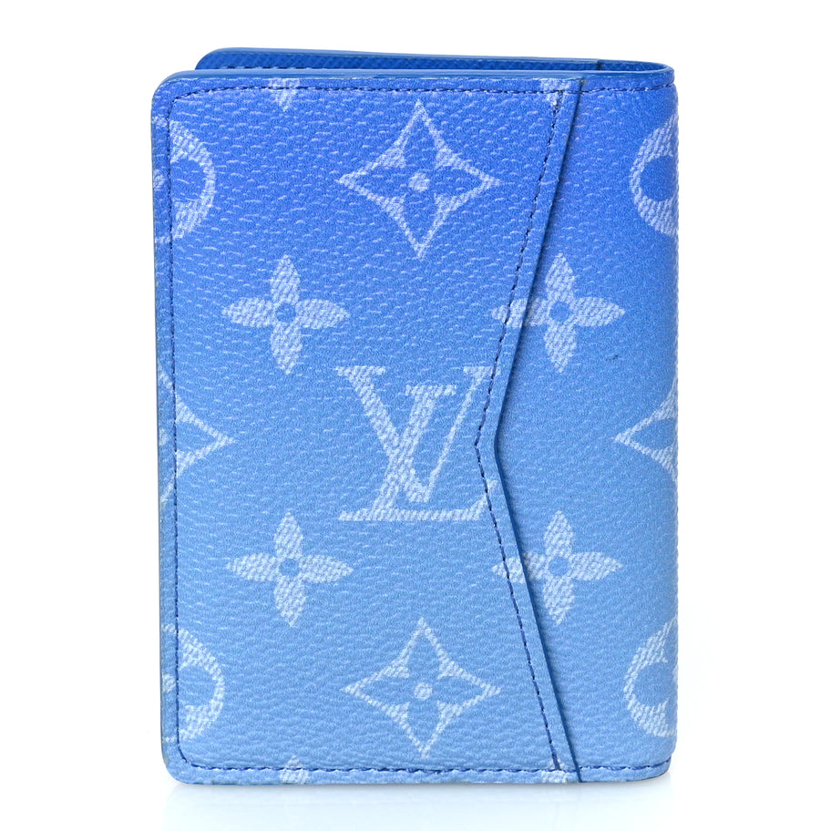 Louis Vuitton Monogram Clouds Pocket Organizer Blue Image 3