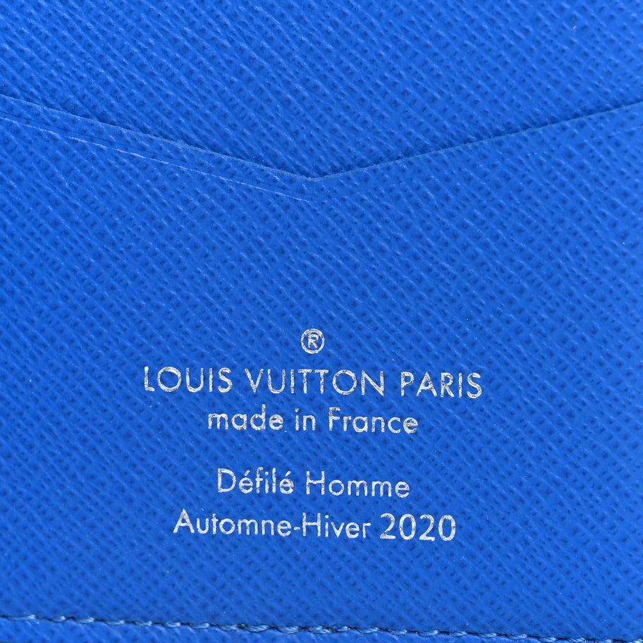 Louis Vuitton Monogram Clouds Pocket Organizer Blue Image 6