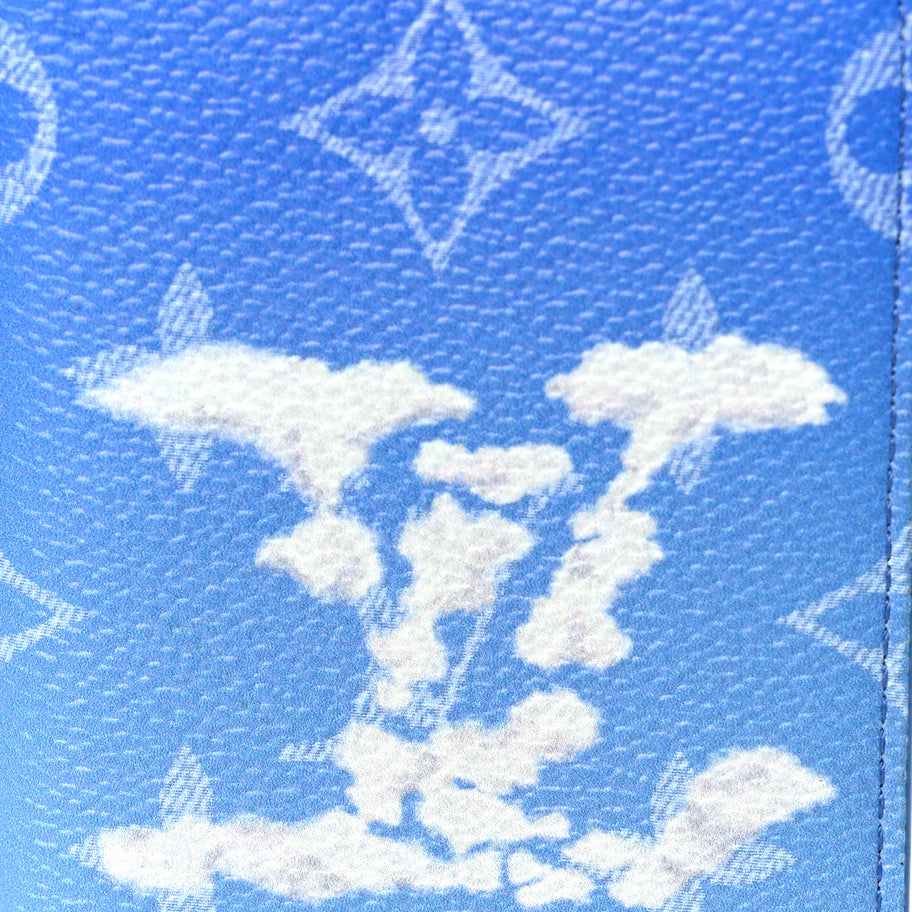 Louis Vuitton Monogram Clouds Pocket Organizer Blue Image 7