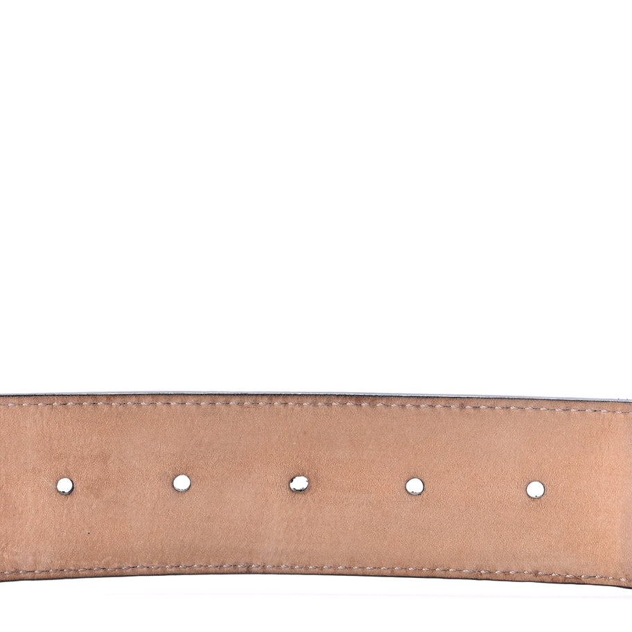 Gucci Nylon Calfskin Double G Web 40mm Belt 80 32 Blue Red Black Image 3