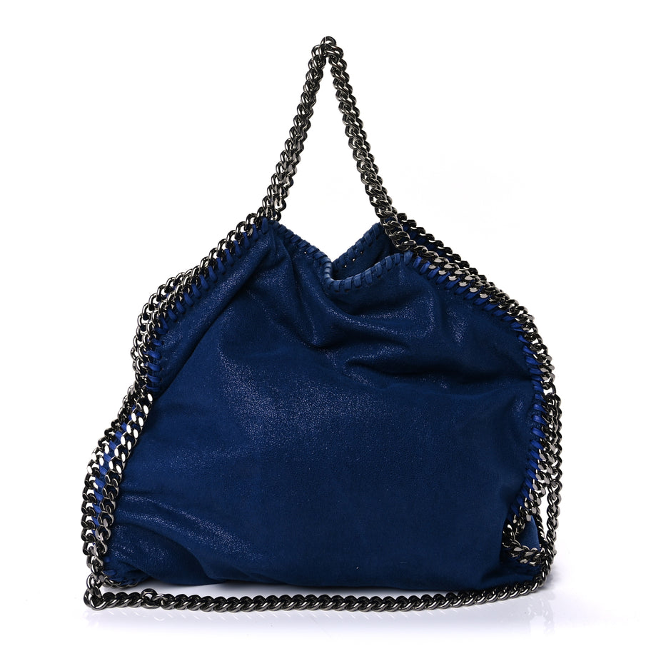 Stella McCartney Shaggy Deer Small Falabella Tote  Cornflower Blue Image 1