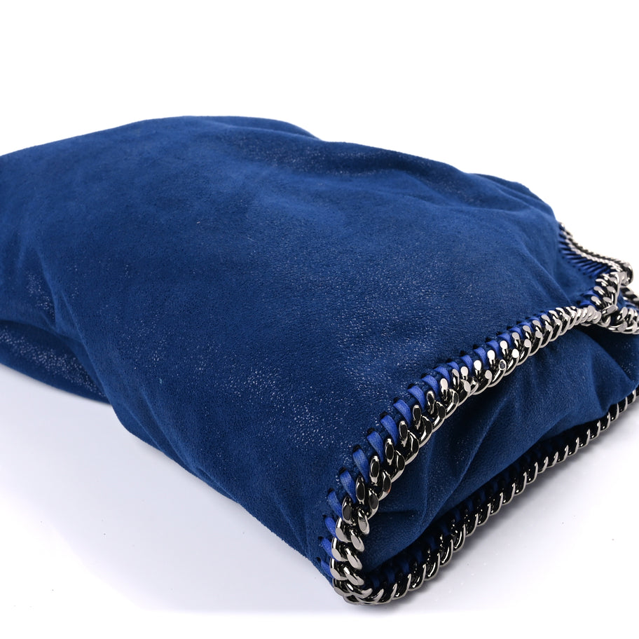 Stella McCartney Shaggy Deer Small Falabella Tote  Cornflower Blue Image 7