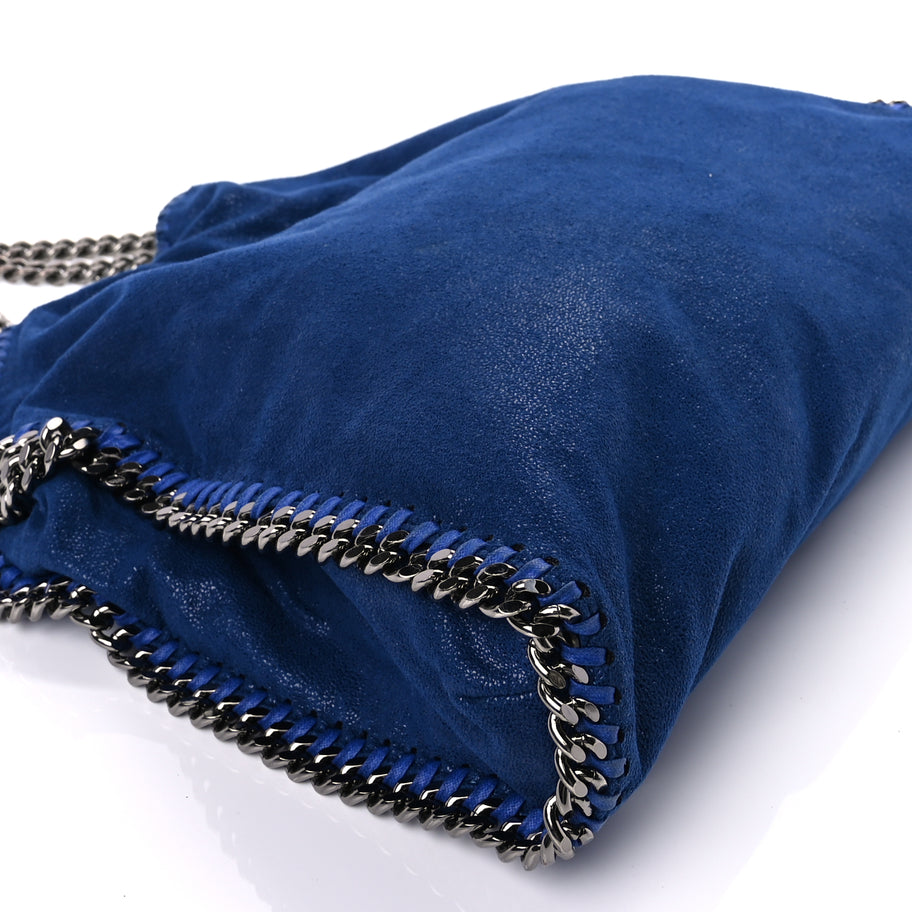 Stella McCartney Shaggy Deer Small Falabella Tote  Cornflower Blue Image 8