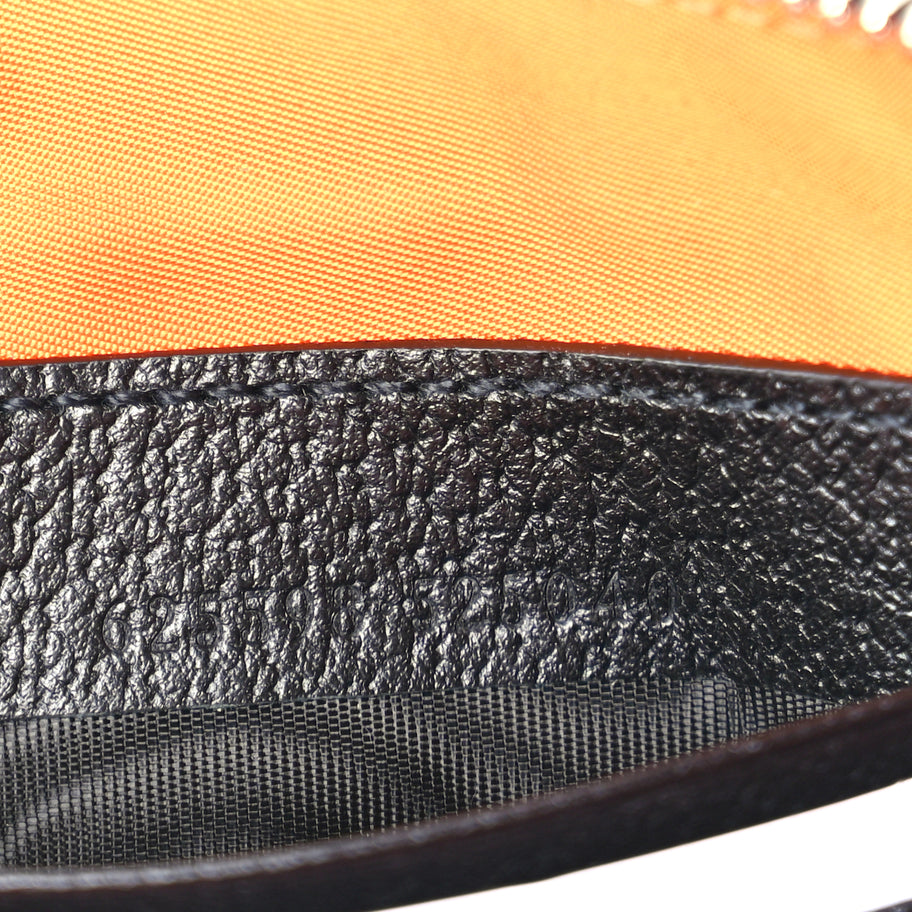 Gucci Econyl Nylon Monogram Off The Grid Zip Pouch Carrot Orange Image 8